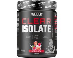 Weider Clear Isolate (500g) Red Fruits - Eiwitten - Helder eiwit