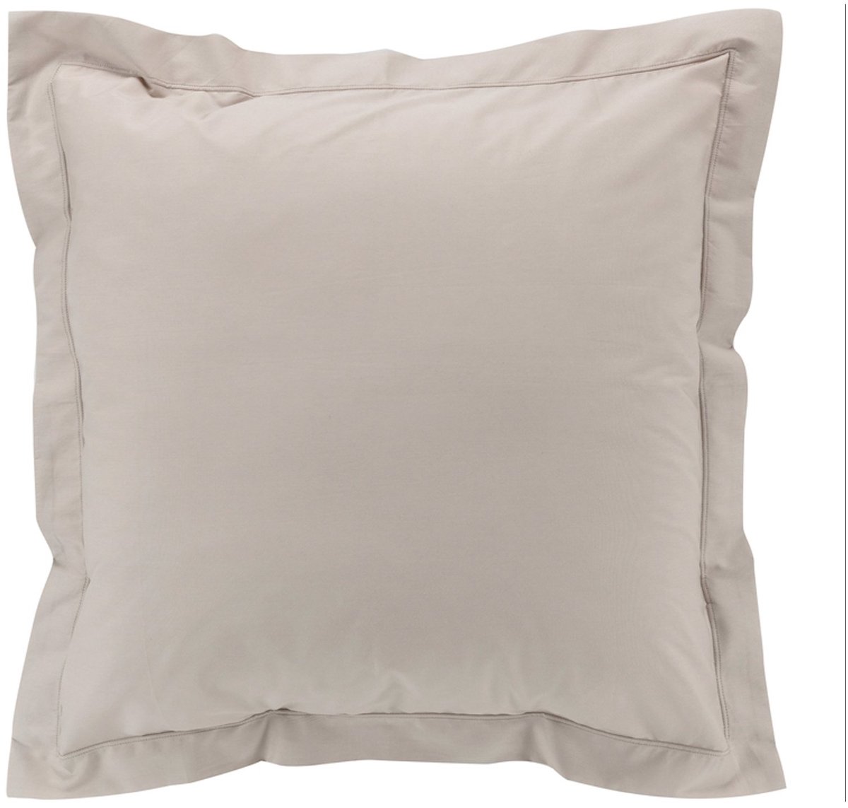 Kussenslopen x2 Percale 63x63 cm Naturel