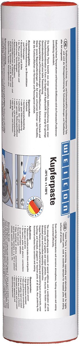 WEICON Kopervet – 400 g – koperkleurig