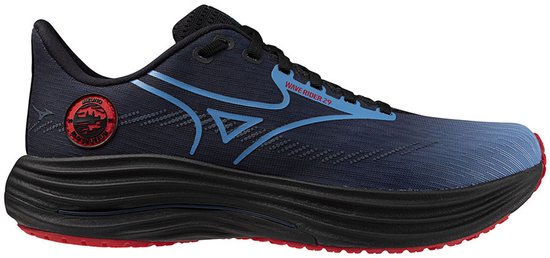 Foto: Mizuno wave rider 29 amsterdam hardloopschoenen blauw eu 46 man