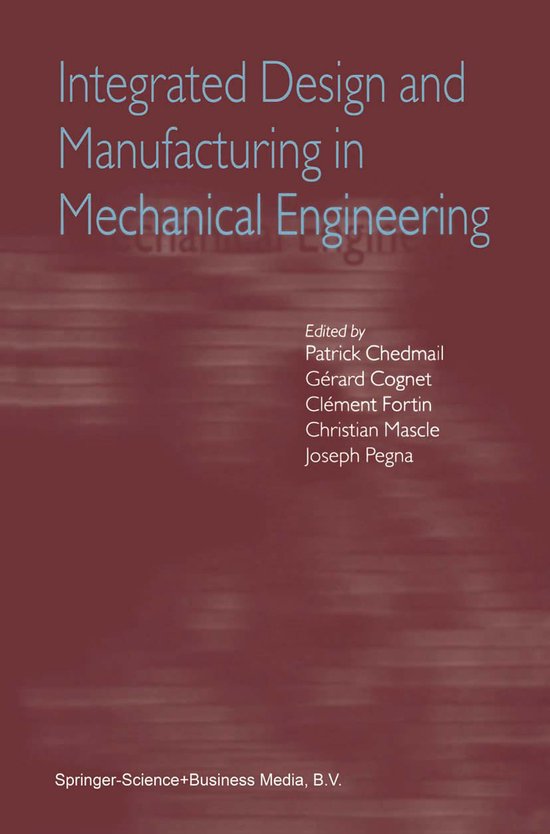 Integrated Design and Manufacturing in Mechanical Engineerin ... - cover