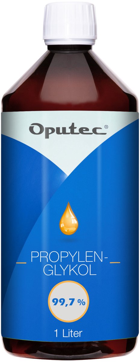 Oputec monopropyleenglycol 1 liter – propyleenglycol/propylene glycol – 99,7% puur – USP/EP pharma food grade – cosmetica, voeding & diy
