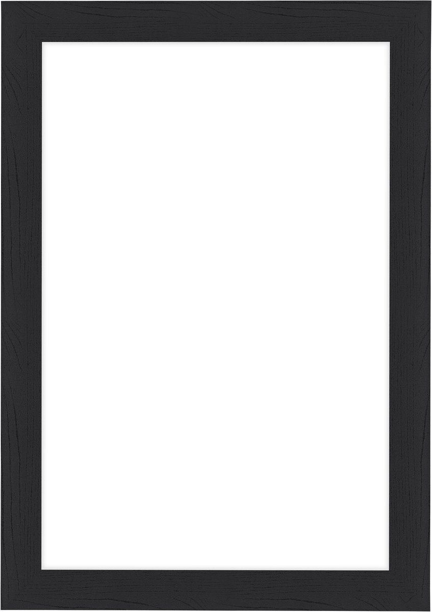 Dutch Frame Factory Fotolijst 20x30 cm - MDF - Zwart Houtnerf - Colonia
