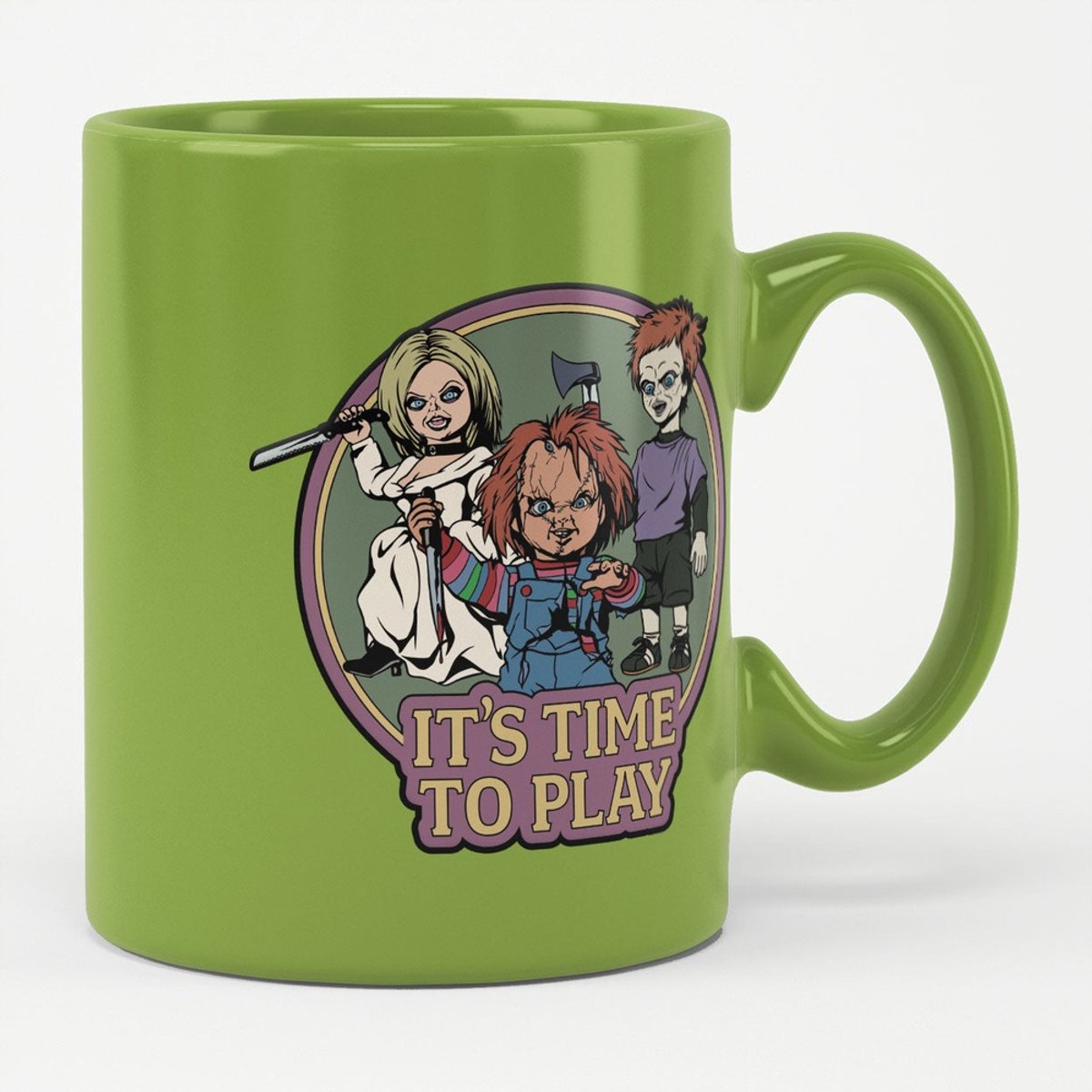 Chucky Tasse/Kaffeebecher It's Time To Play Mug Green