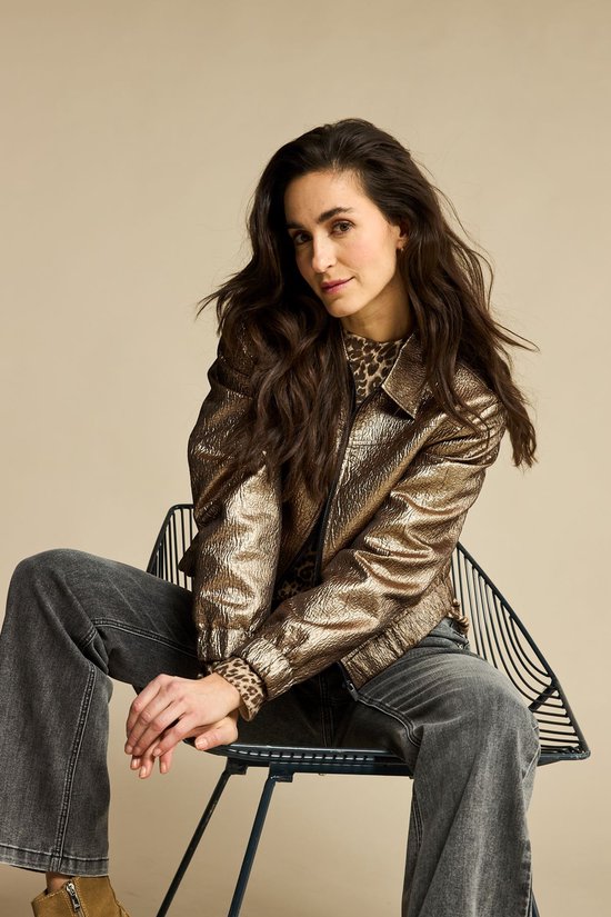 Red Button jasje SRB4654 Bomber Metallic - Coppergold