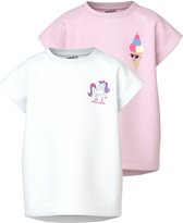 NAME IT - NMFVARUTTI 2P CAPSL LOOSE TOP - Meisjes - T-shirts