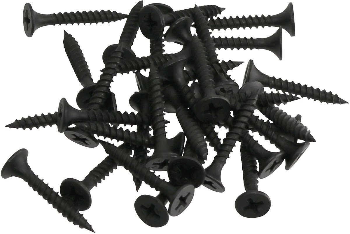 MASTERPROOF snelbouwschroeven, 3,5x25 mm, 34 stuks