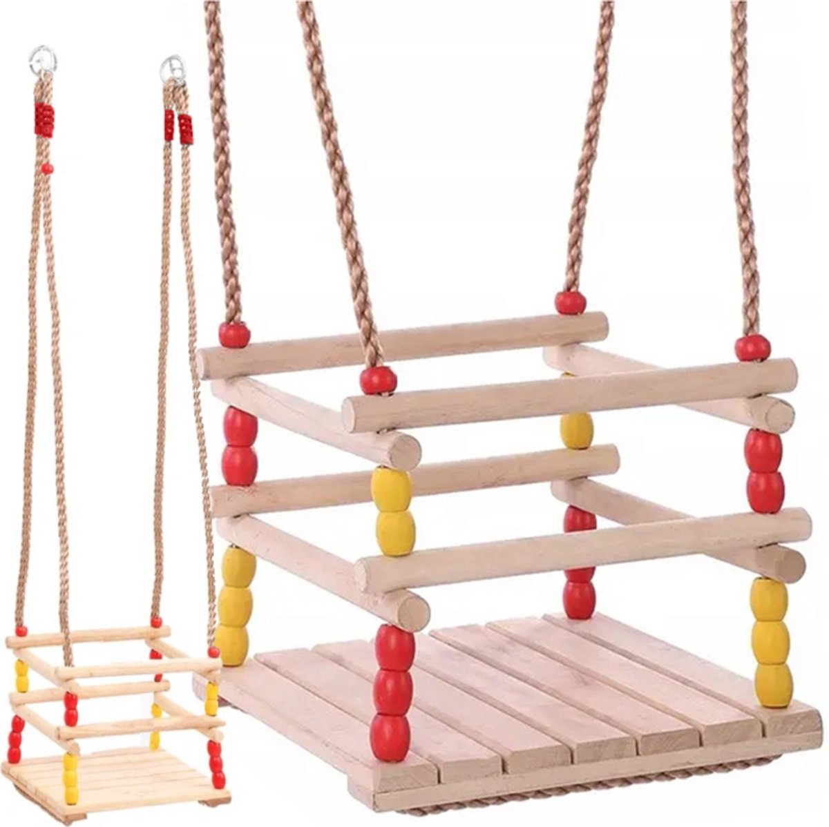 HMWR Tuinschommel Hout - Schommelstoel Kinderen