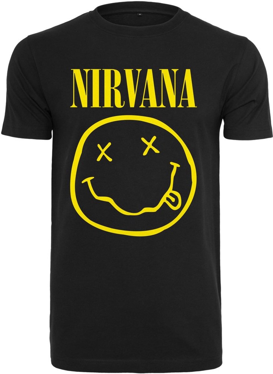 Merchcode Nirvana - Lithium Heren T-shirt - M - Zwart