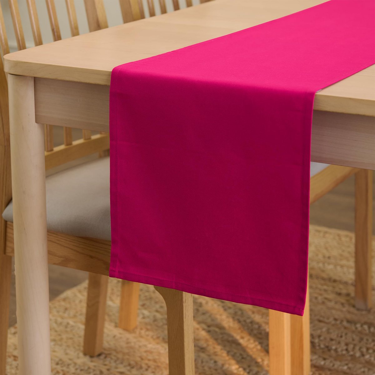 Tafelloper - Katoen Canvas - Modern - 33x231 cm