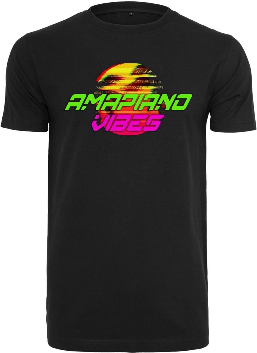 Mister Tee Amapiano Vibes Heren T-shirt L Zwart