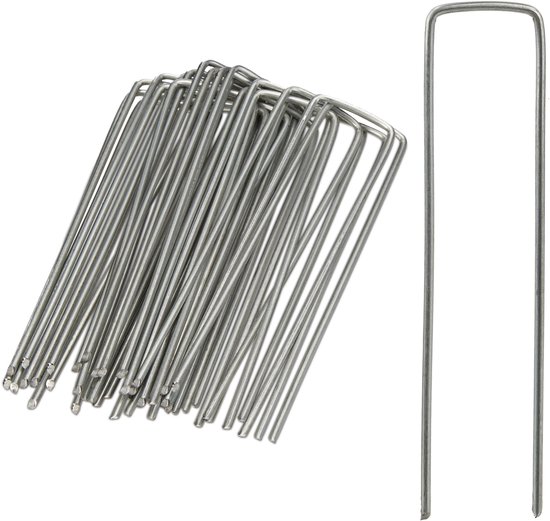 gronddoekpennen - 100 stuks grondanker - haring - gronddoekhaak - grondhaken