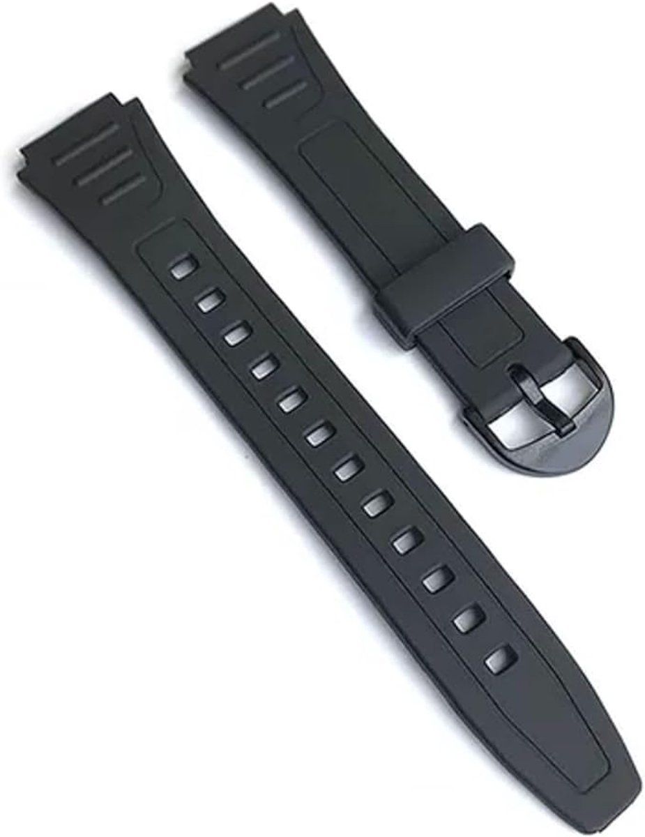 Horlogeband Geschikt voorCasio W-800H Resin 18mm Ref 738EA2 18mm 10268612
