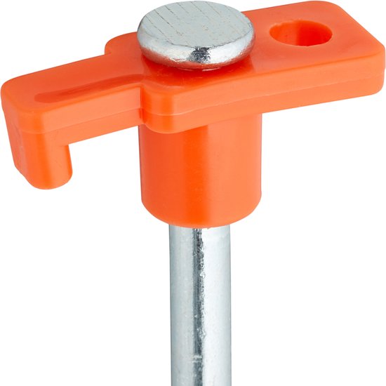 20x grondpen oranje - rotspen - tentharingen - rotsharing - grondanker — afbeelding 3