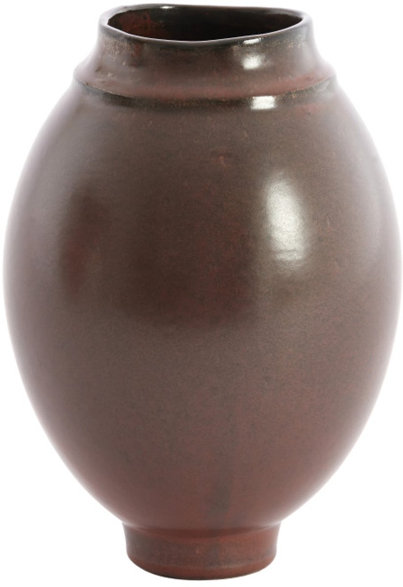 Vaas LOREA - Ø17x23.5 cm - Bruin