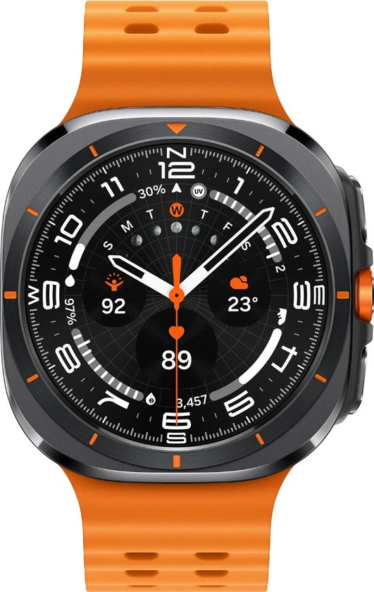 Samsung Galaxy Watch Ultra 2025 smartwatch 47mm Titanium Grey GPS LTE waterdicht 100m robuust