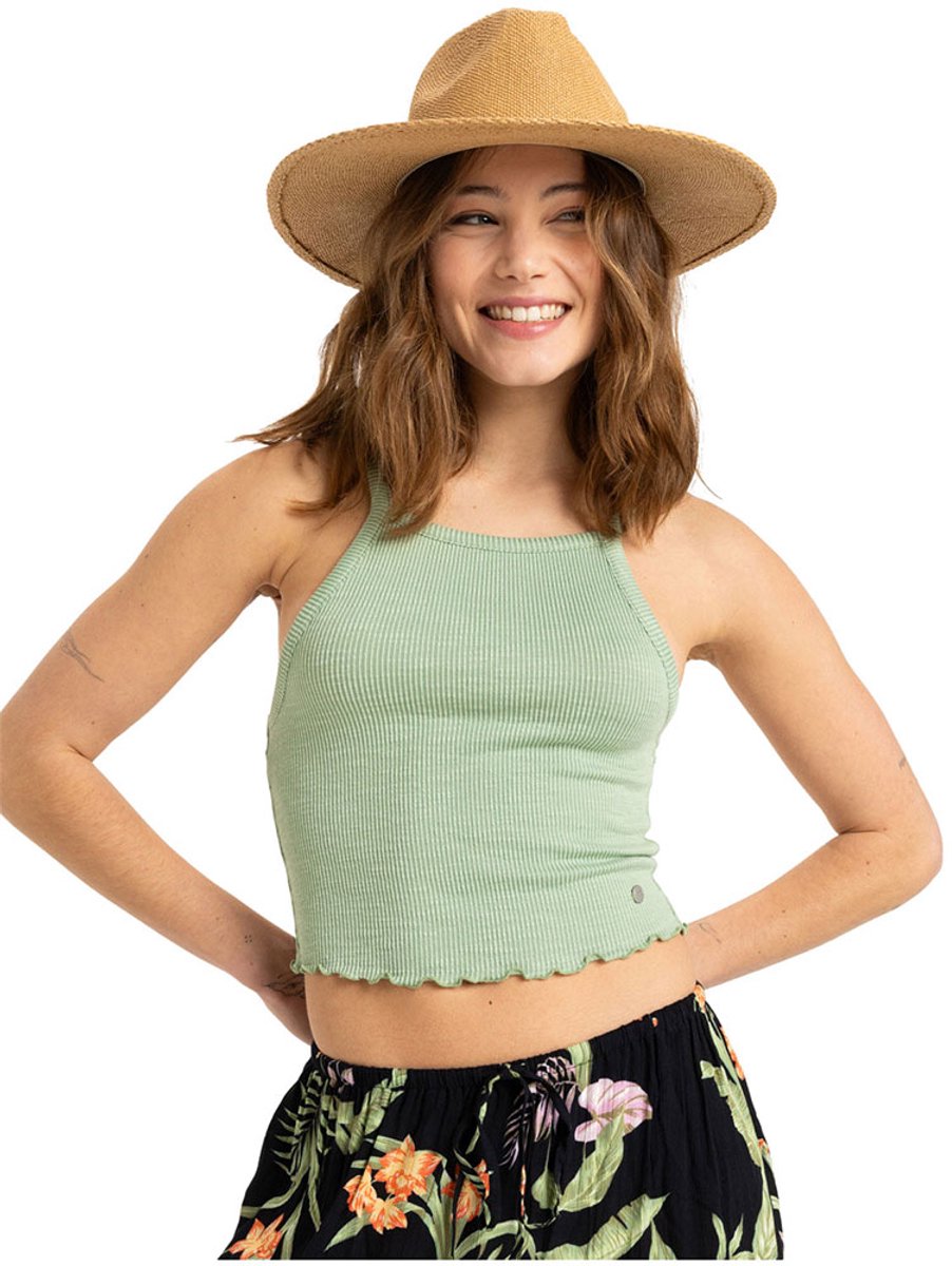 Roxy As I Am Top Zonder Mouwen XS Vrouw Basil