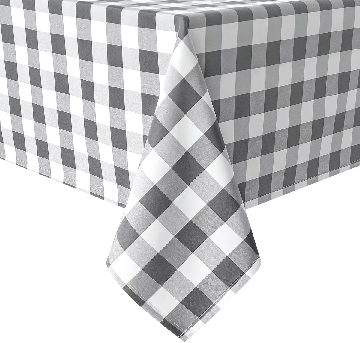 Azomor® Stijlvol geruit tafelkleed van polyester voor binnen en buiten gebruik