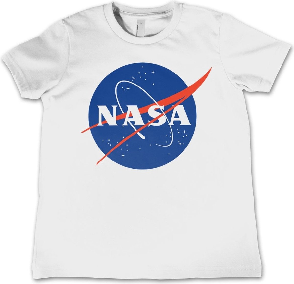 NASA Insignia Kids T-Shirt Kinder White-6 Jahre