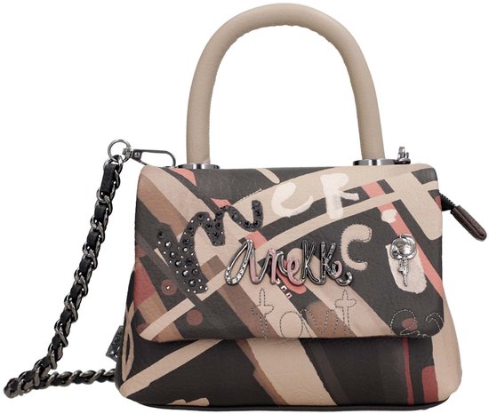 Sac Bandoulière Anekke Mademoiselle Multicolore - Crossbody Réglable En Simili Cuir