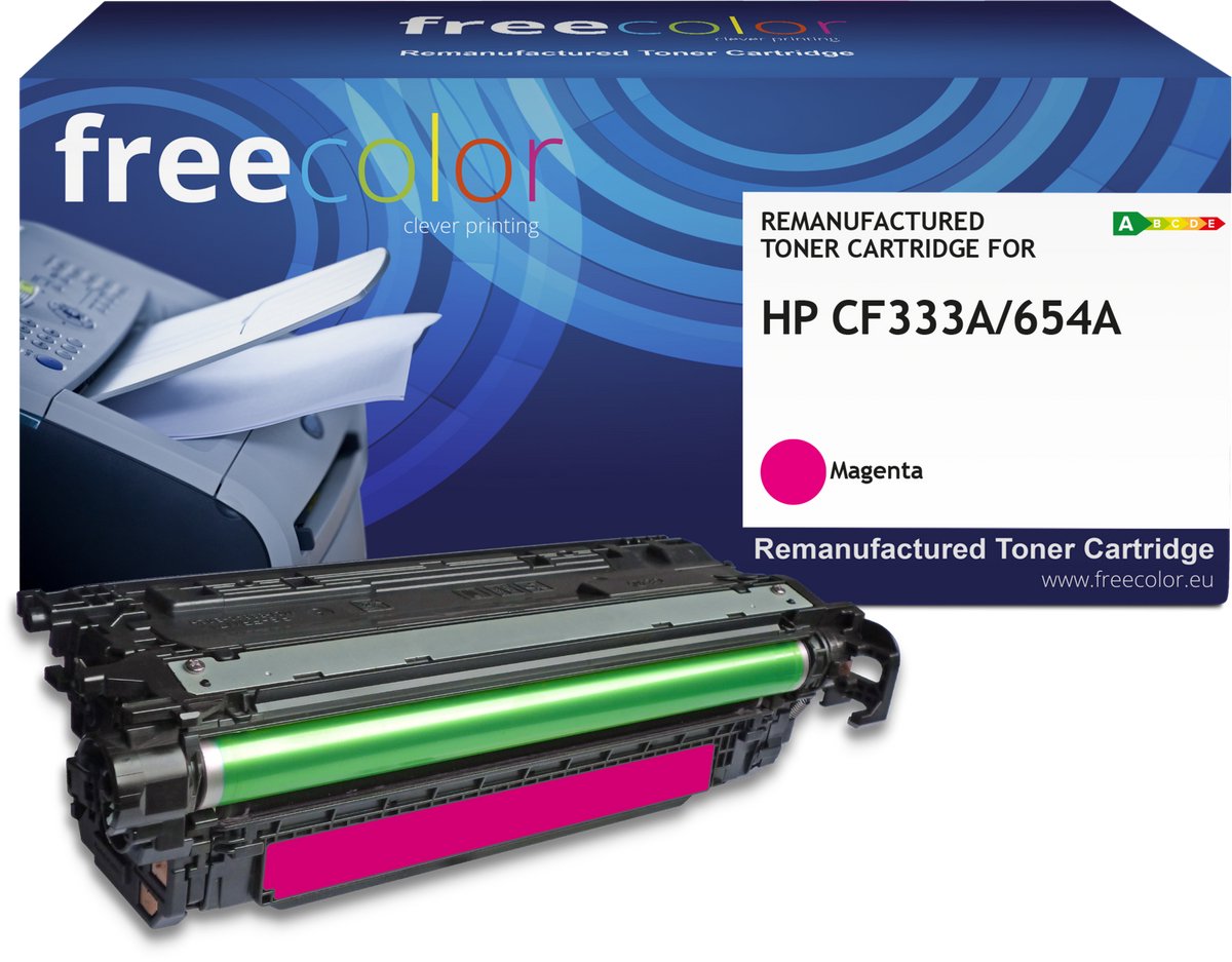 Freecolor M651M-FRC tonercartridge 1 stuk(s) Magenta