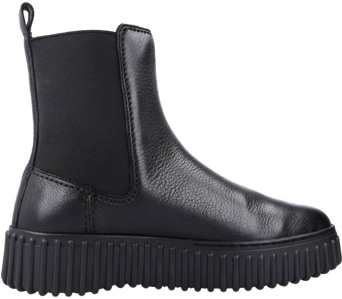 CLARKS Stiefelette Torhill Maple Leather Zwart