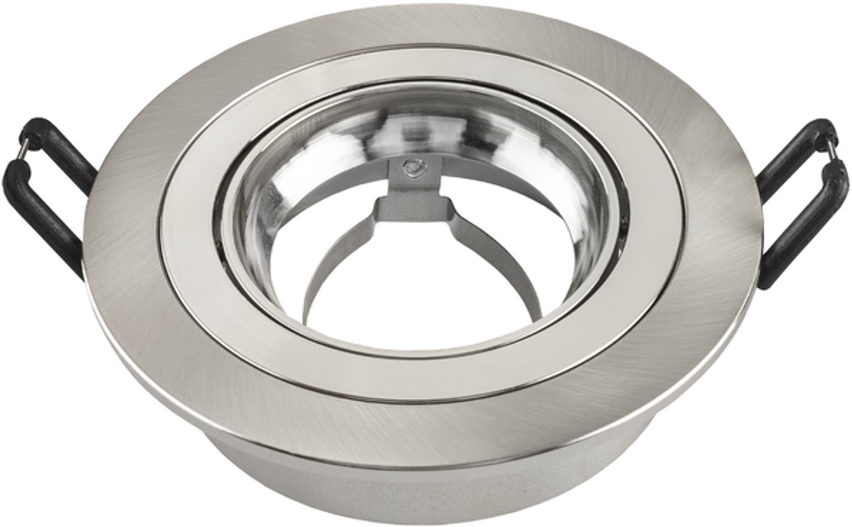 Ledvion - LED Inbouwspot Tokyo - GU10 - RVS - Ø92 mm