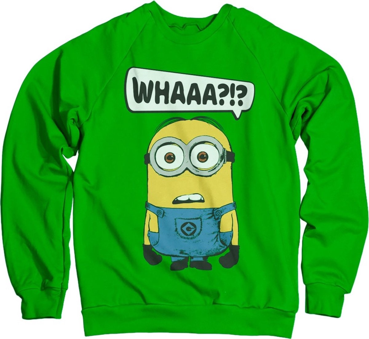 Minions Whaaa?!? Groene sweater