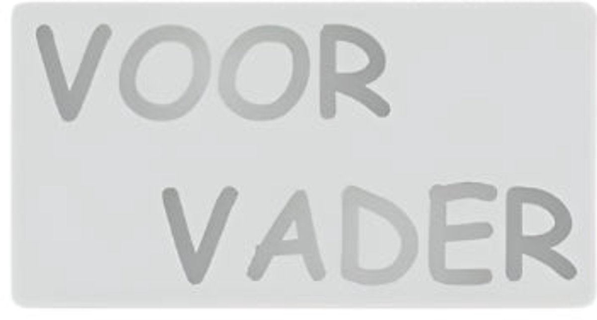 Rechthoek Zilver – 500 st