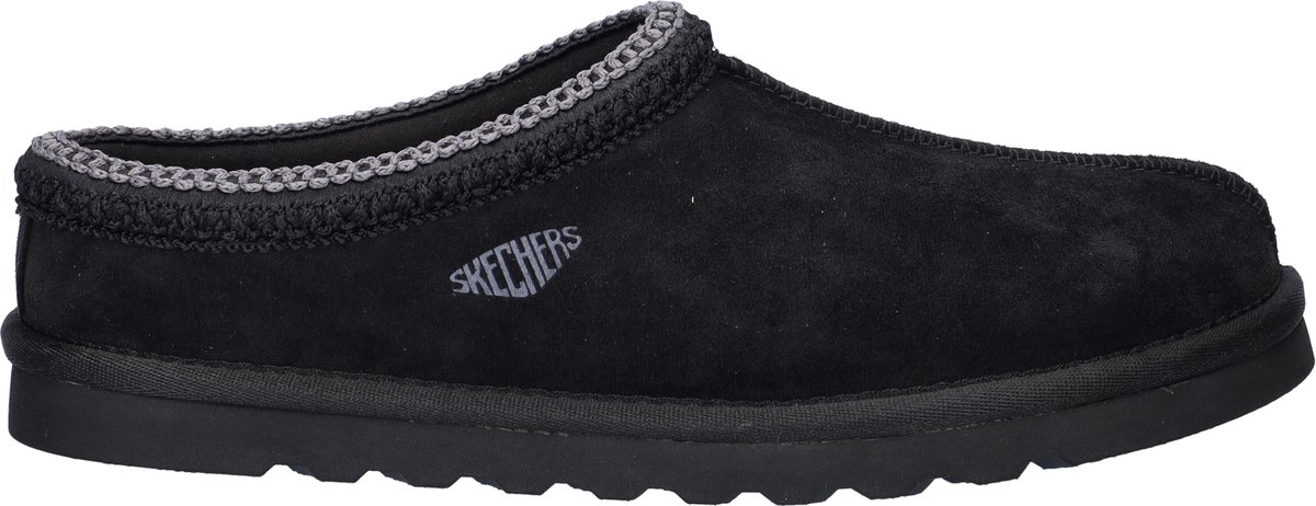 Skechers Renten heren pantoffel - Zwart - Maat 44