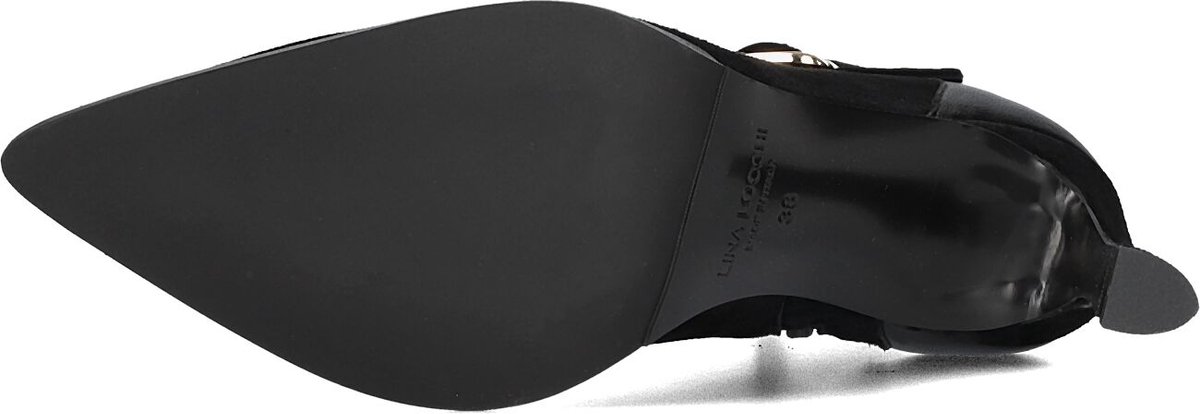 LINA LOCCHI Av 131 Enkellaarsjes - Enkelboots met rits - Dames - Zwart - Maat 42