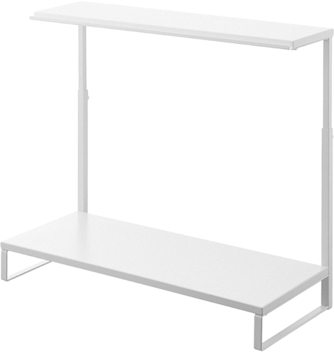 Yamazaki Tower PC Monitorstandaard 2-laags - Wit
