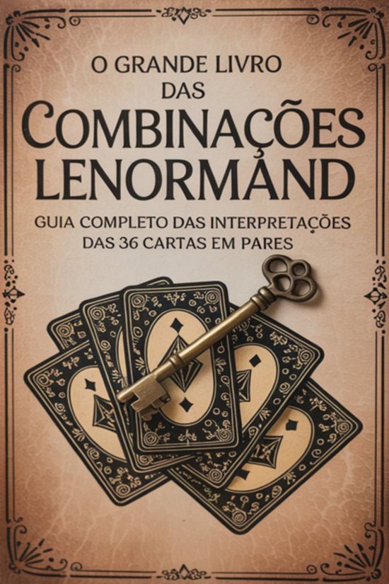 O Grande Livro Das Combinações Lenormand – Guia Completo ... - cover