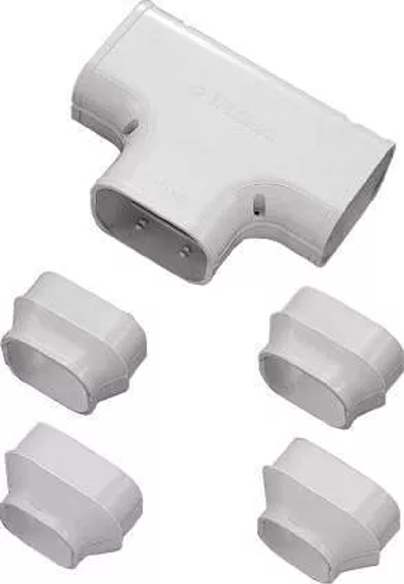 T-Stuk PVC Wit Inaba Denko ST-77-W 75 mm