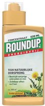 ROUNDUP® Natuurlijk Onkruidvrij Concentraat 520ml - Onkruidverdelger - Van natuurlijke oorsprong - Zonder glyfosaat - Voor ca. 285m²