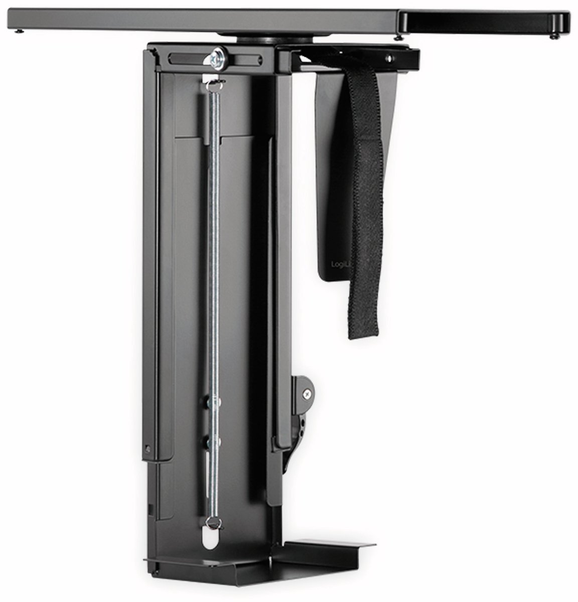 LogiLink EO0031 CPU-houder Bureau-gemonteerde CPU-houder Zwart