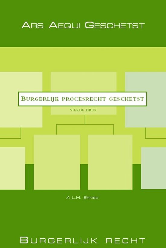 Burgerlijk procesrecht geschetst - cover