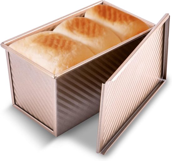 2-in-1 gietijzeren broodpan met deksel, 22,5 x 12,5 cm 2-in-1 gietijzeren broodpan met deksel, 22,5 x 12,5 cm