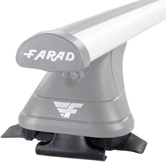 Galeries de toit compatibles avec Volkswagen Tayron à partir de 2024, rails de toit fermés - Acier large - Charge maximale : 75 kg - Merk : Farad