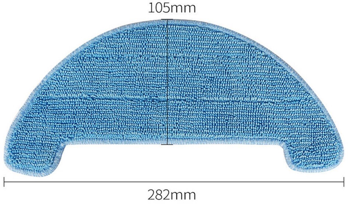 Geschikt voor ILIFE A4 A4S Robotstofzuiger Accessoires Hoofdzijborstel HEPA-filter