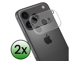 Camera Lens Protector - 2 Stuks Geschikt voor Apple iPhone 17 Pro Max - Camera Screenprotector Beschermglas - Gehard Glas - Tempered Glass - Screen Protector