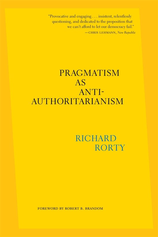Foto: Pragmatism as anti authoritarianism