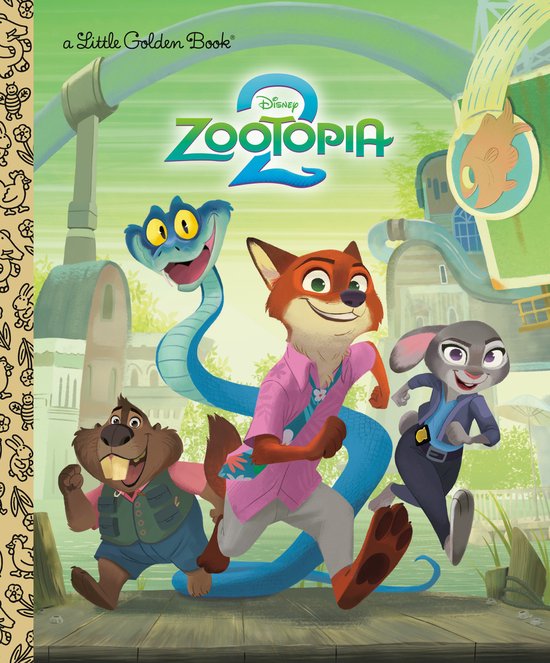 Little Golden Book- Disney Zootopia 2 Little Golden Book