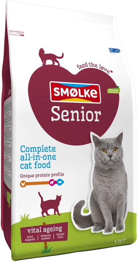 Smolke Senior Kat 4 kg - Kat