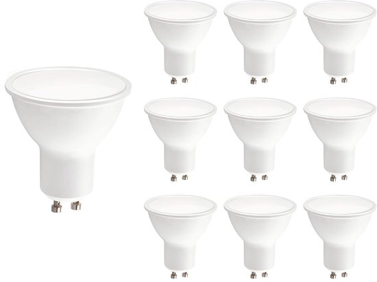 Kobi LED Spot GU10 5W 400lm 3000K 230V Voor Inbouwspot kobi-led-spot-gu10-5w-400lm-3000k-230v-voor-inbouwspot