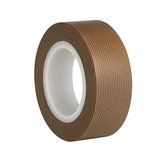 Teflon tape, zelfklevend, 19 mm x 10 m, teflon tape, hittebestendig, teflon tape, PTFE-tape, hittebestendig plakband voor vacuümapparaat, handverzegeling, impulsafdichting
