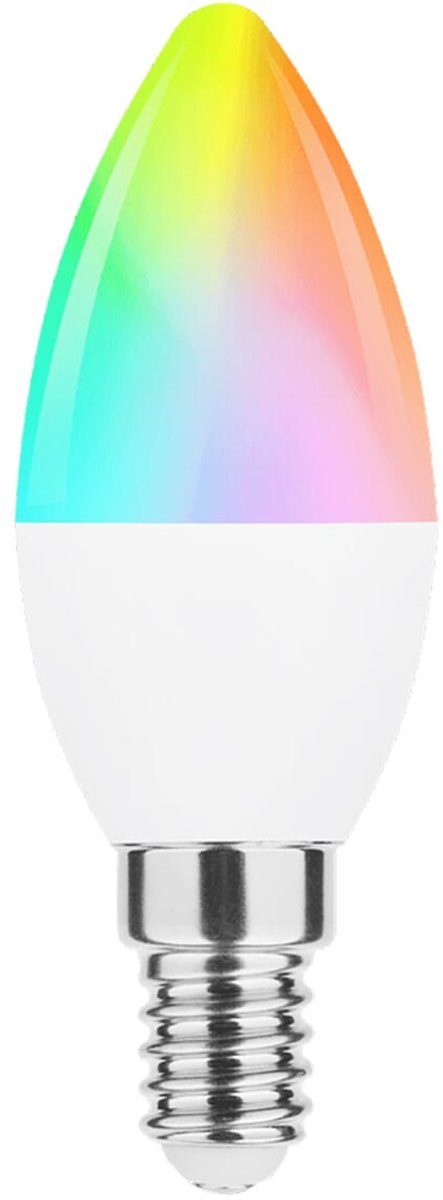 Modee Smart E14 Led Lamp - 4.9 W - Slimme Lamp - App Bediening - RGB en Neutraal Wit - B35 Kaarslamp