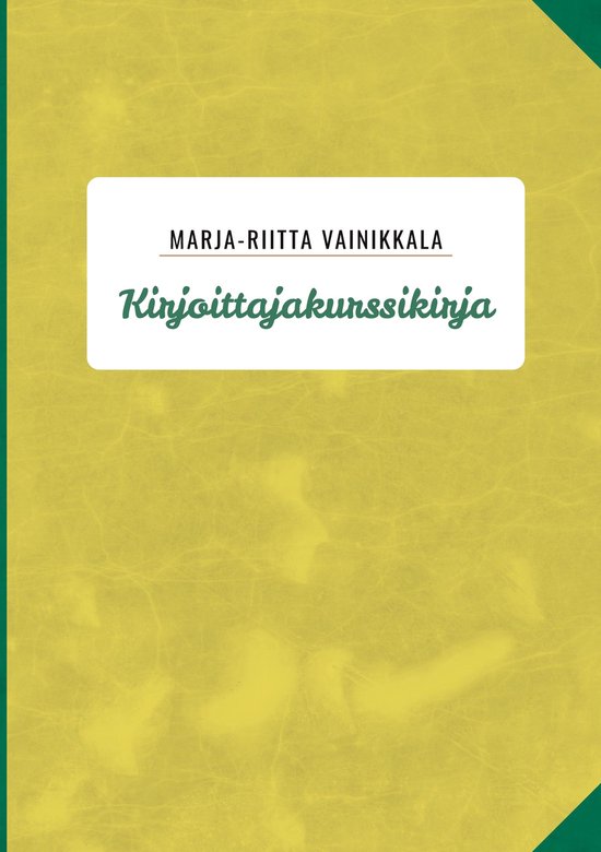Kirjoittajakurssikirja - cover