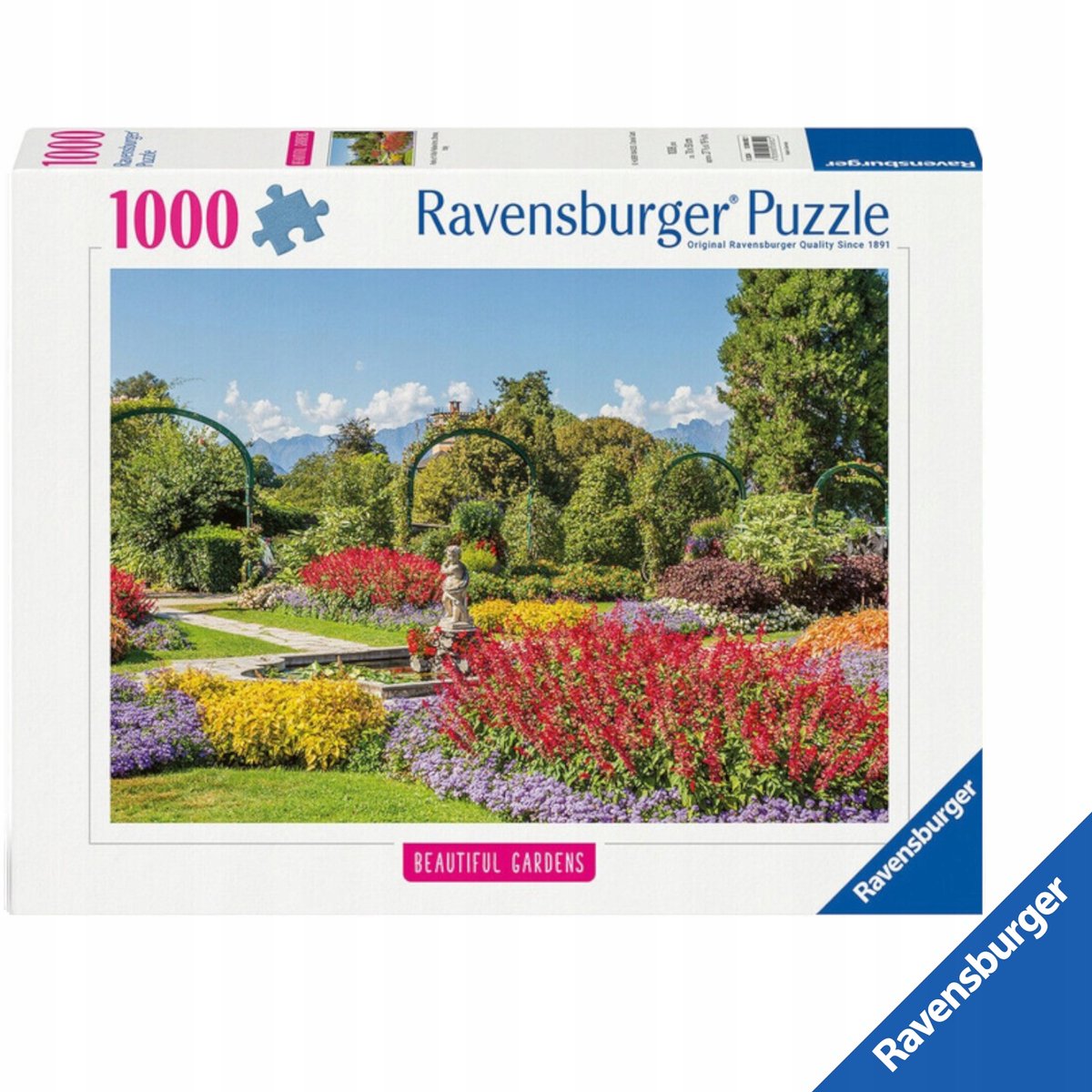 Ravensburger Puzzel 1000 Stukken: Villa Pallavicino Tuin