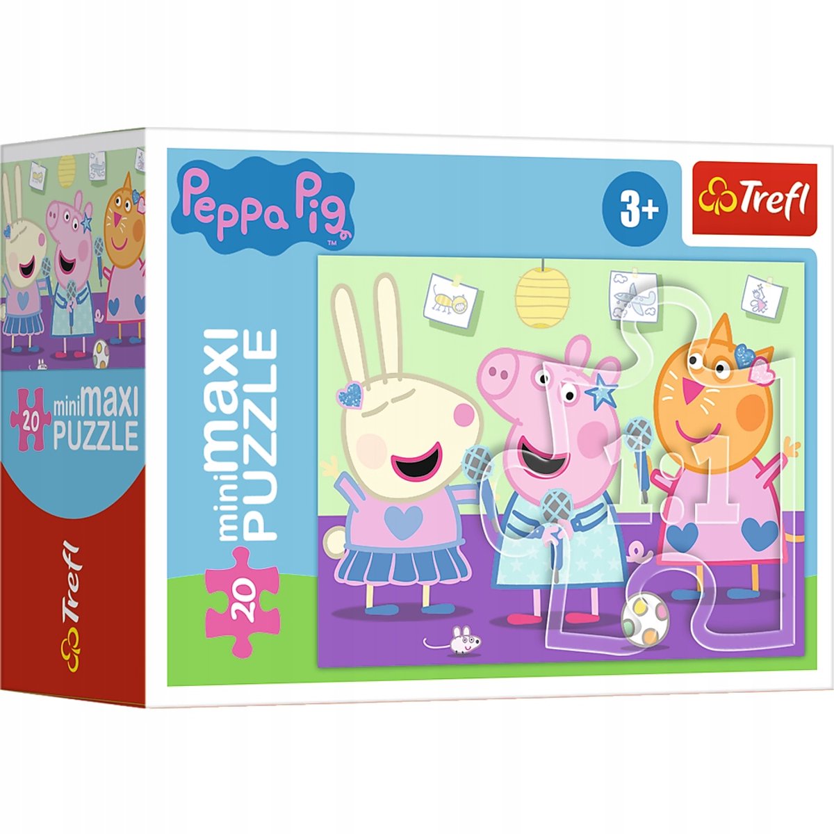 Peppa Pig puzzel 20 stukjes - Trefl Mini Maxi